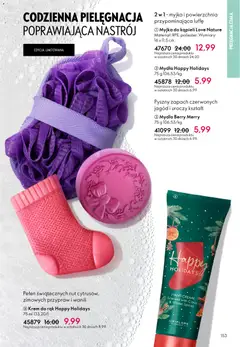 Pogląd oferty "Oriflame Katalog 3 2026" - ważna od 11.02.2026 | Strona: 153 | Produkty: Zapach, Krem do rąk, Mydło, Krem