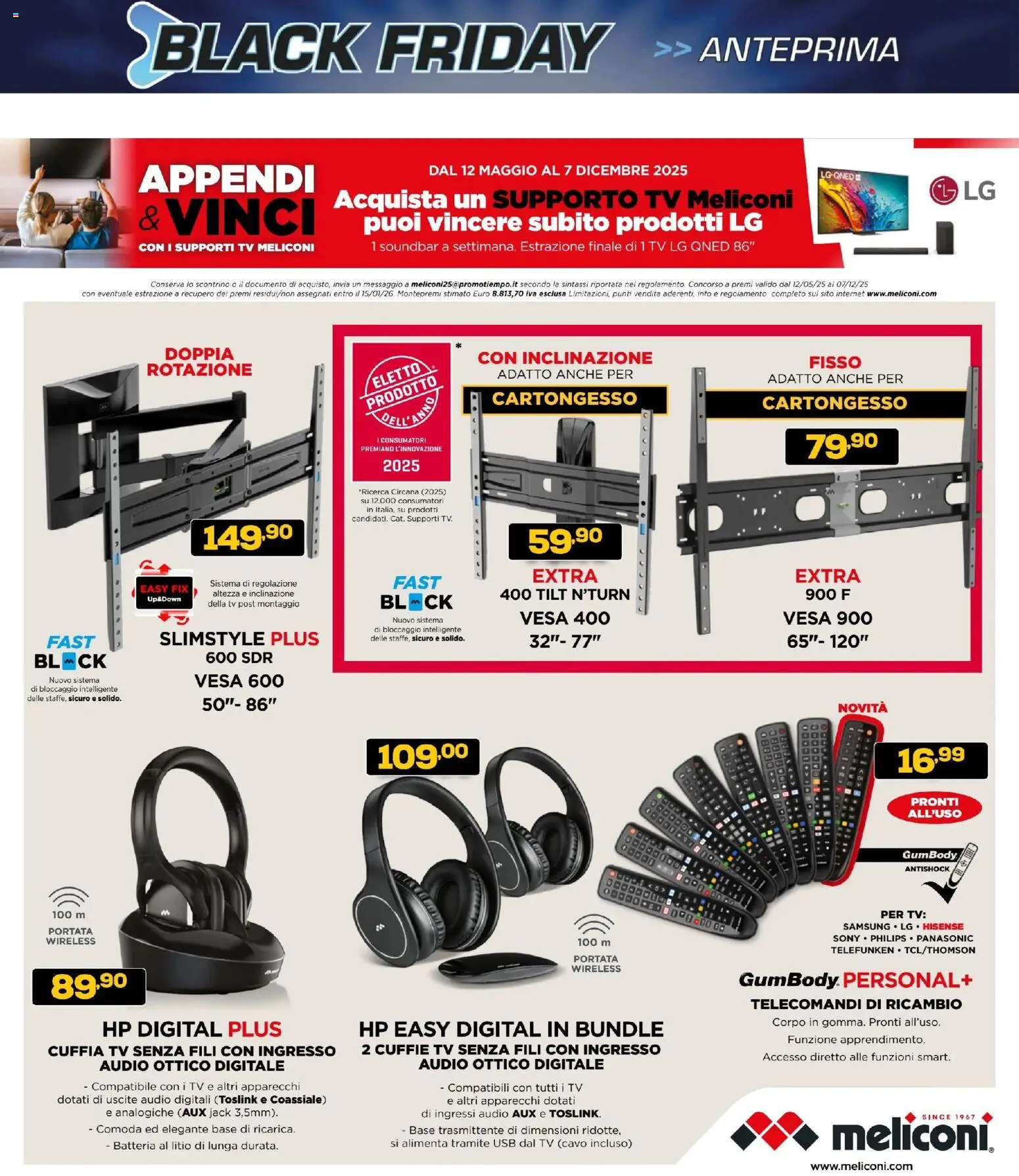 Volantino BRUNO del 31.10.2025 | Pagina: 36 | Prodotti: Soundbar, TV, Cavo, USB