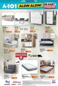 26.03.2026 tarihinden itibaren geçerli olan A101 kataloğu önizlemesi | Sayfa: 17