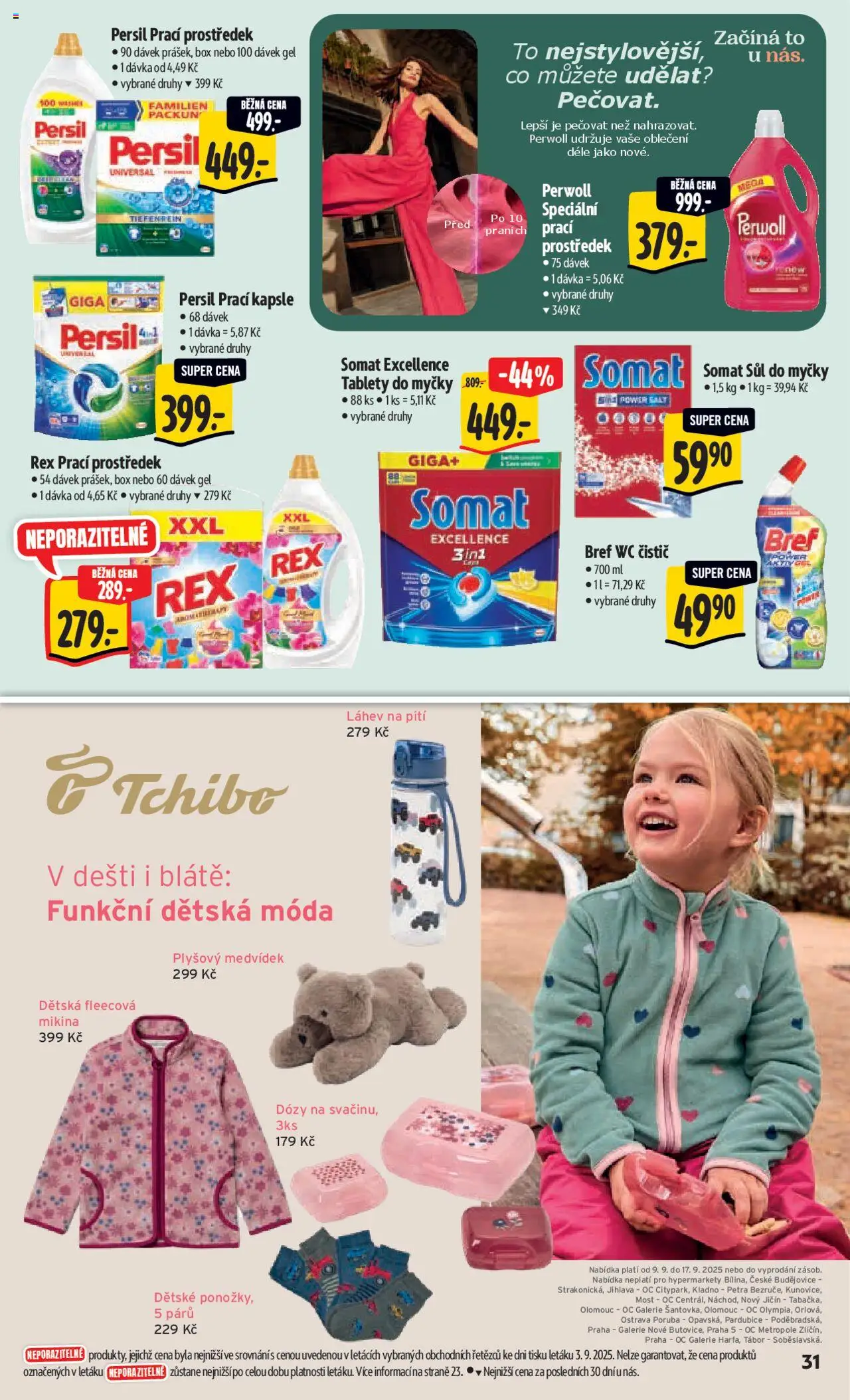 Albert leták - Hypermarket od 10.09.2025 | Strana: 40 | Produkty: Mikina, Kapsle, Tchibo, Persil