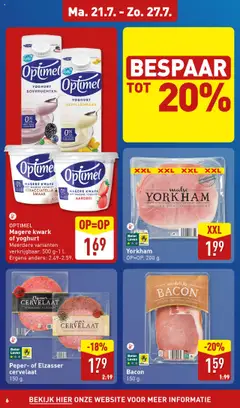  | Pagina: 6 | Producten: Yoghurt, Waffelini, Kwark, Bacon