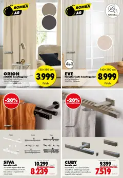 Katalógus Diego 02 - amely érvényes a következő dátumtól: 01.02.2026 | Oldal: 9 | Termékek: Készfüggöny, Karnis