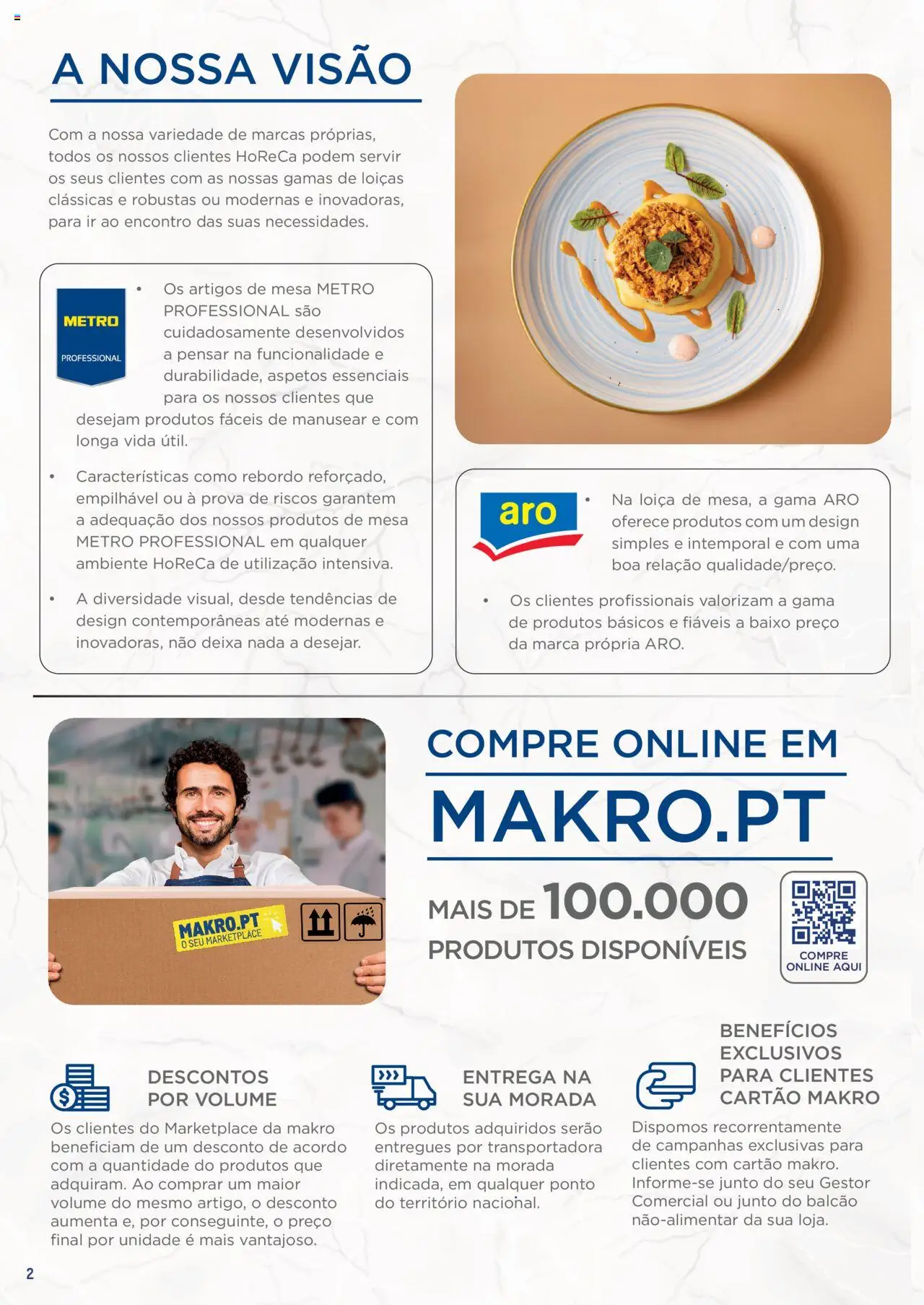 Makro Catálogo Serviço de Mesa │ válido de 01.08.2024 | Página: 2 | Produtos: Mesa