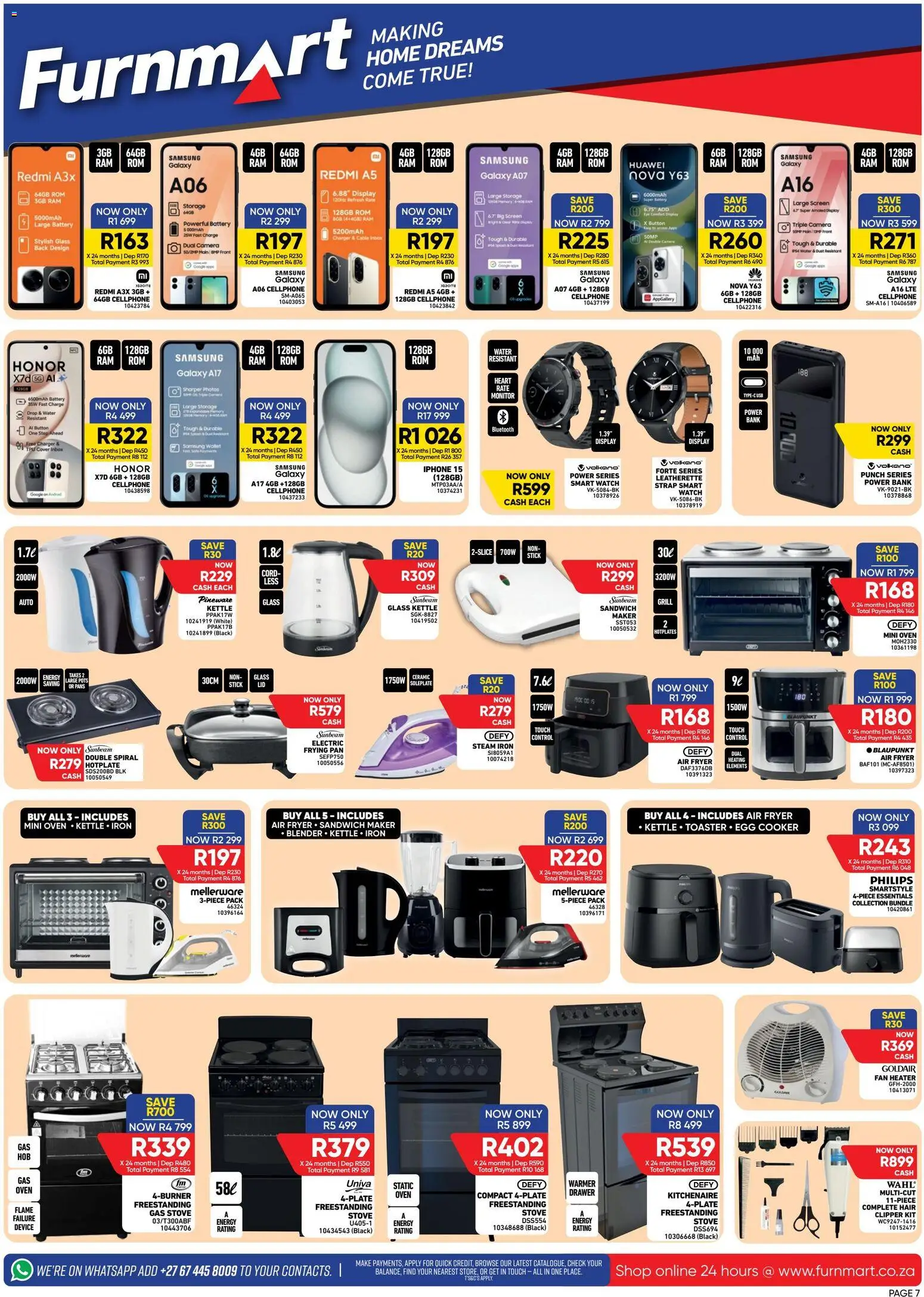 New Furnmart catalogue – valid from 06.04.2026 | Page: 8 | Products: Cover, Oven, Stove, Battery