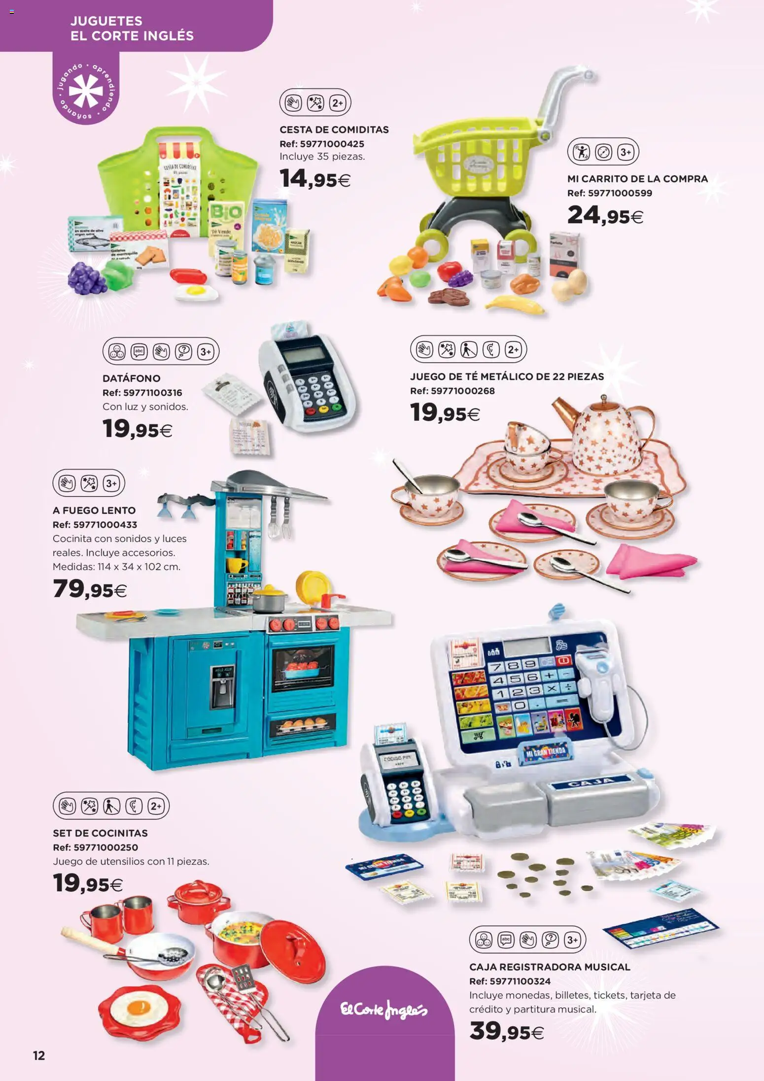 Hipercor catálogo │ válido desde el 31.10.2025 | Página: 12 | Productos: Té, Juguetes, Caja, Cesta