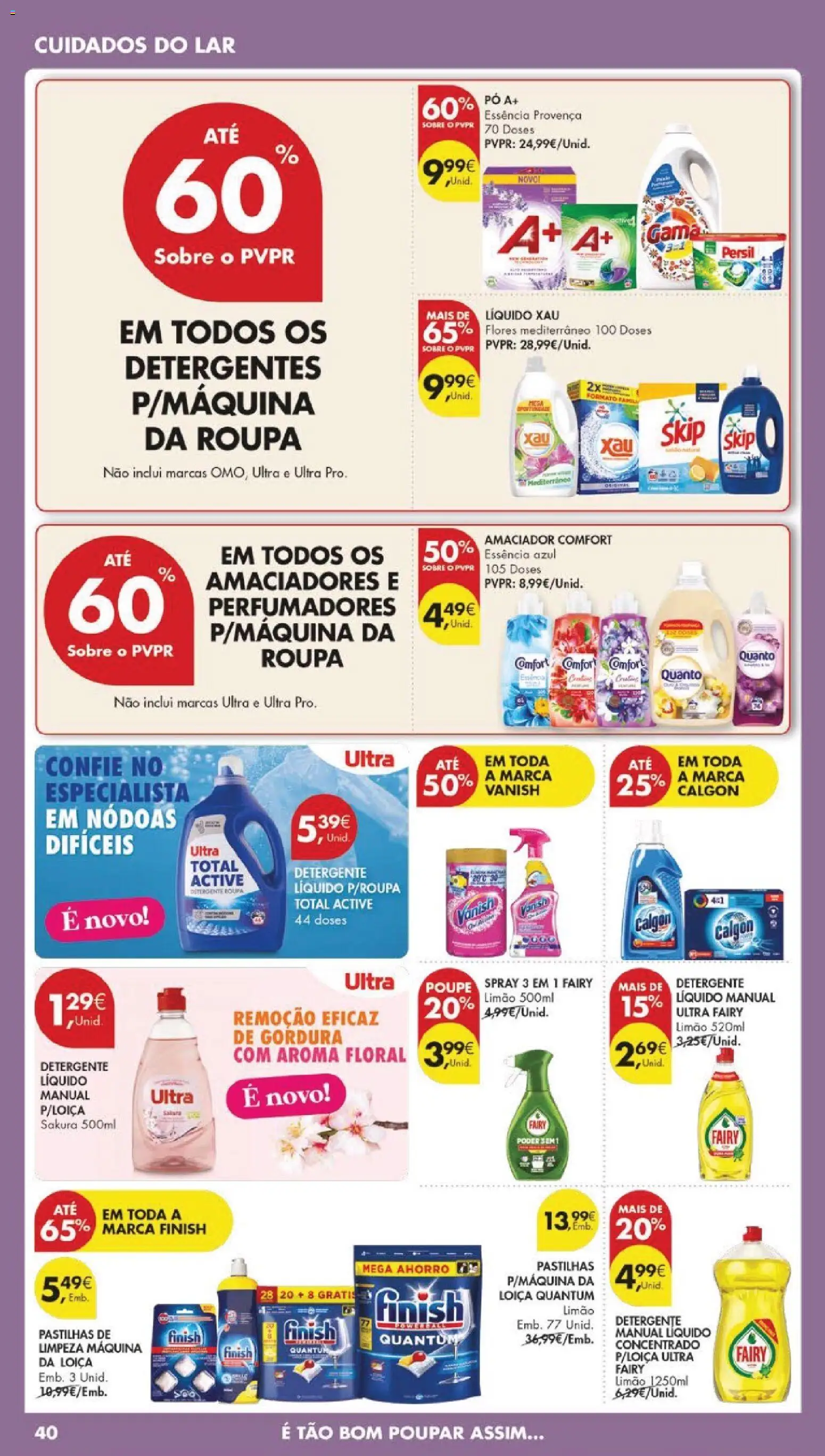 Pingo Doce folheto │ válido de 14.04.2026 | Página: 46 | Produtos: Flores, Pó, Detergente, Persil