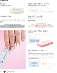 Crystal Nails 2026/27 Nagykatalógus - amely érvényes a következő dátumtól: 09.03.2026 | Oldal: 84 | Termékek: Lemez