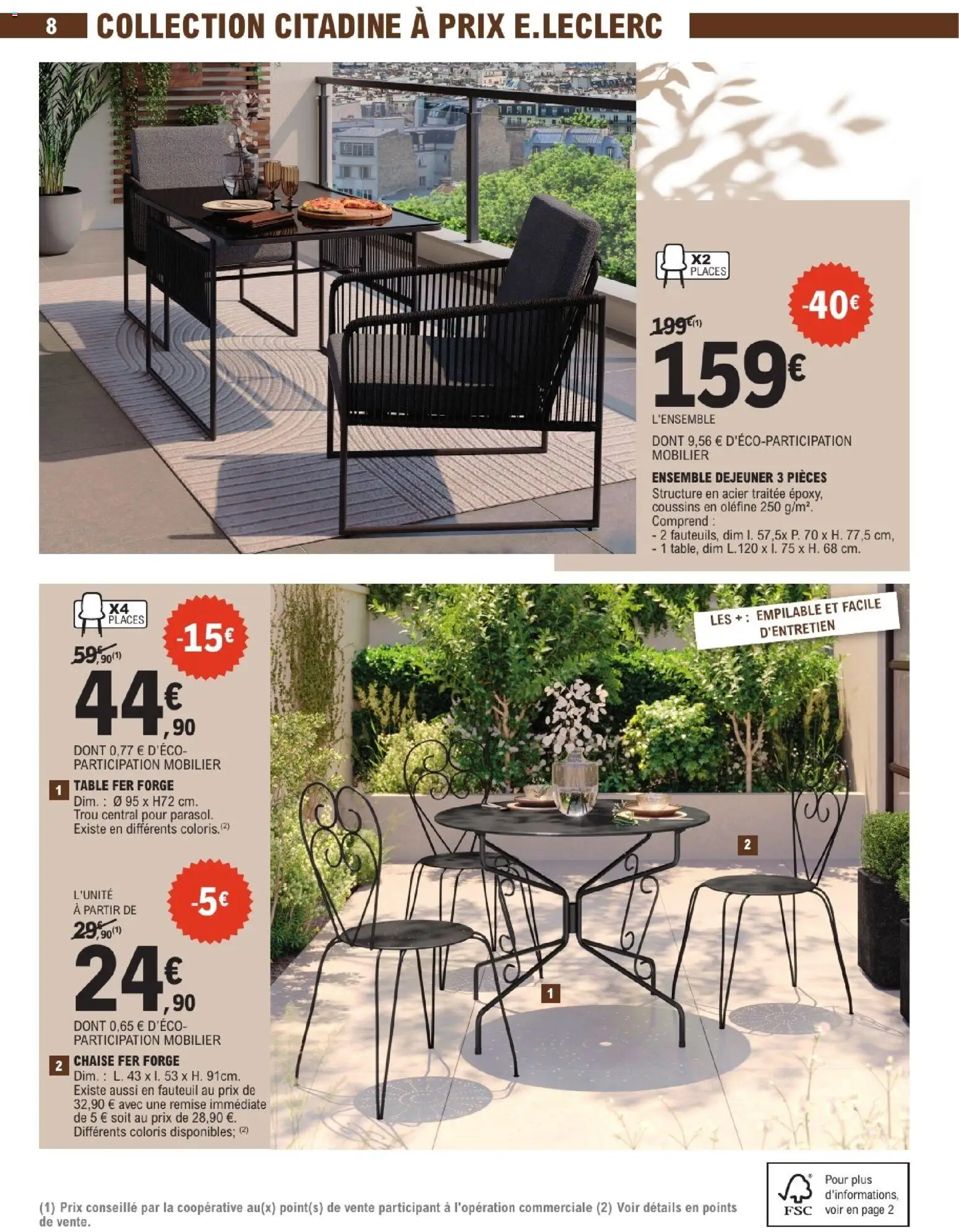 {H1} | Page: 8 | Produits: Fauteuil, Table, Chaise