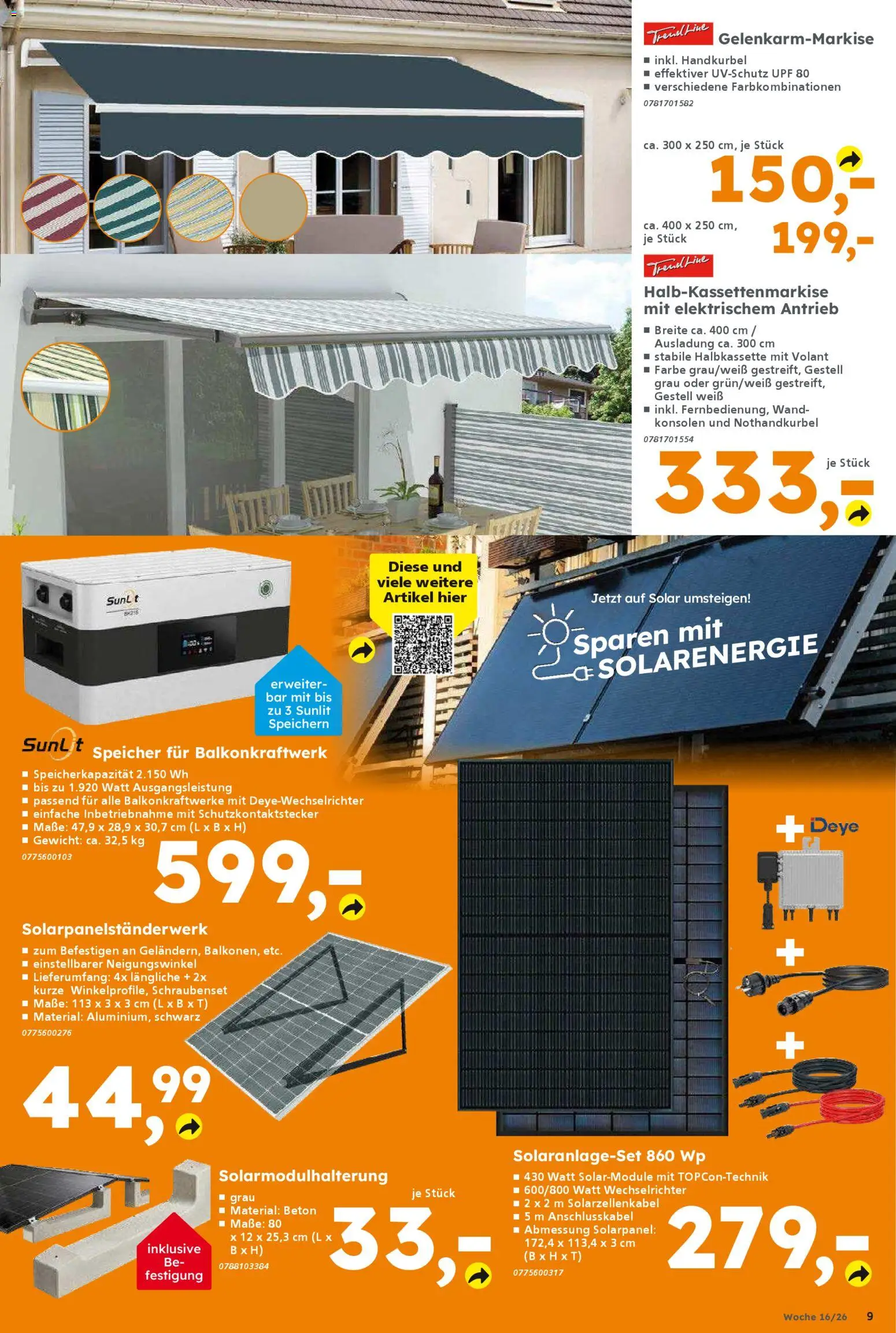 Globus Baumarkt Prospekt Zweibrücken	 – gültig ab 13.04.2026 | Seite: 9 | Produkte: Gewicht