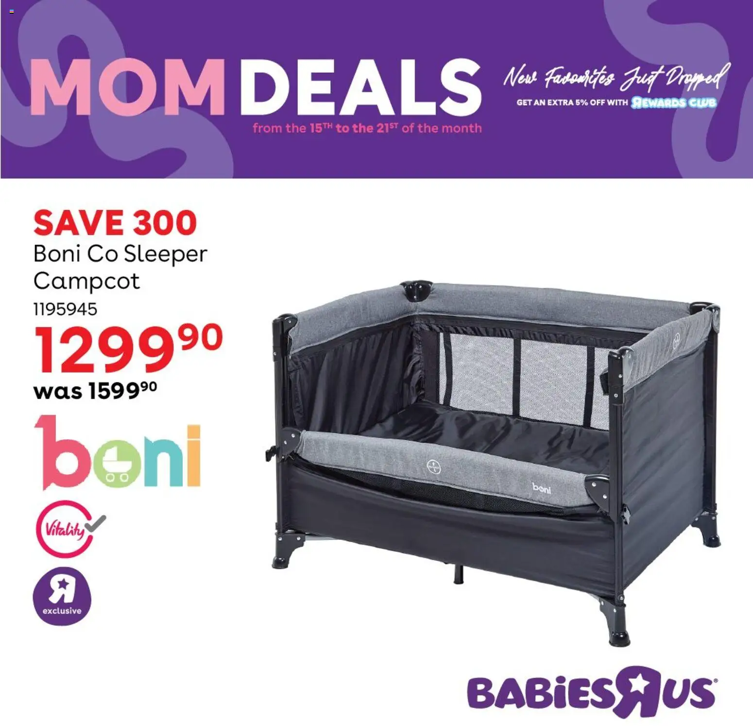 New Babies R Us catalogue – valid from 15.03.2026 | Page: 3