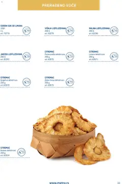Metro Smart Chef - pregled Metro kataloga - važi od 28.11.2025 | Strana: 33 | Proizvode: Ananas, Jagoda, Višnja, Sok