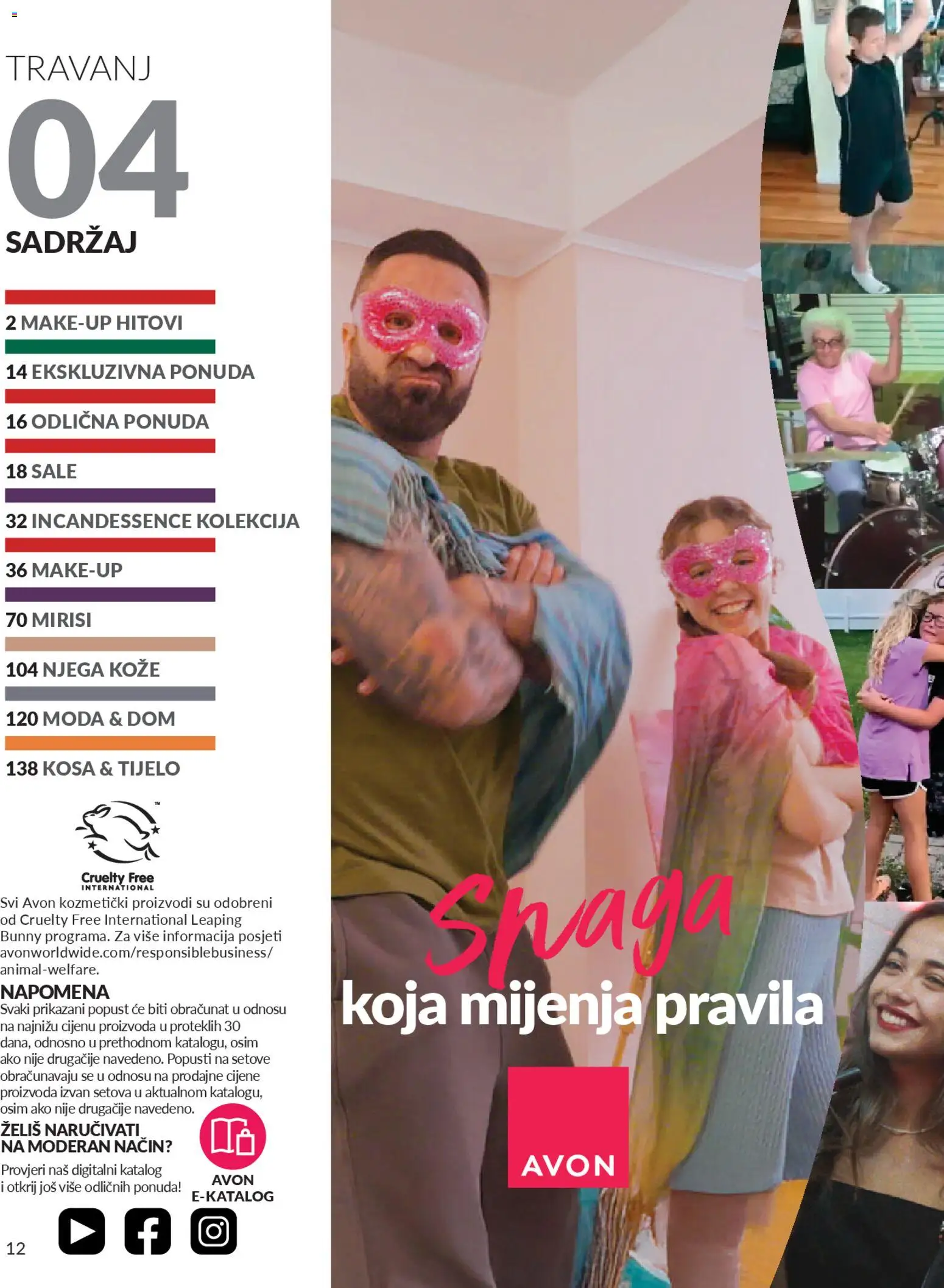 Avon katalog | vrijedi od 01.04.2026 | Stranica: 12