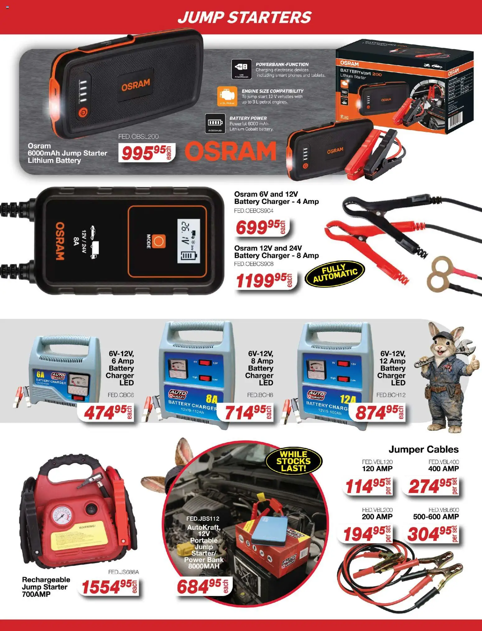 New AutoZone catalogue – valid from 19.03.2026 | Page: 7 | Products: Powerbank, Battery, Charger