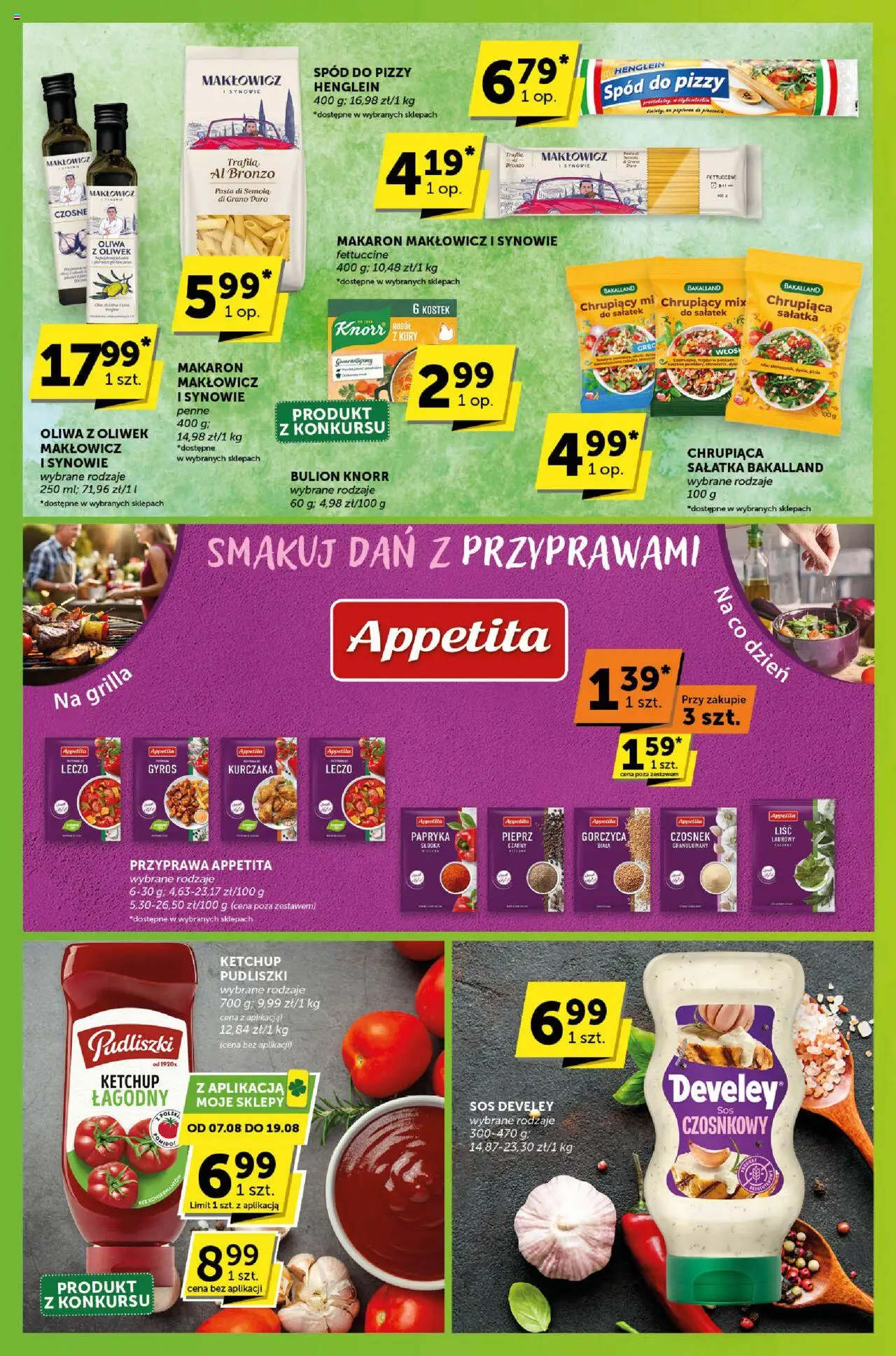 Groszek Gazetka - Sprawdź, co więcej od 07.08.2025 | Strona: 3 | Produkty: Czosnek, Penne, Papryka, Pieprz