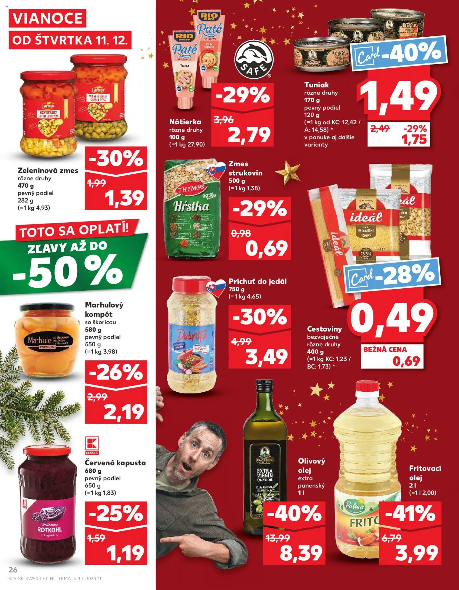 Nové Kaufland akcie – leták je platný od 11.12.2025 | Strana: 26