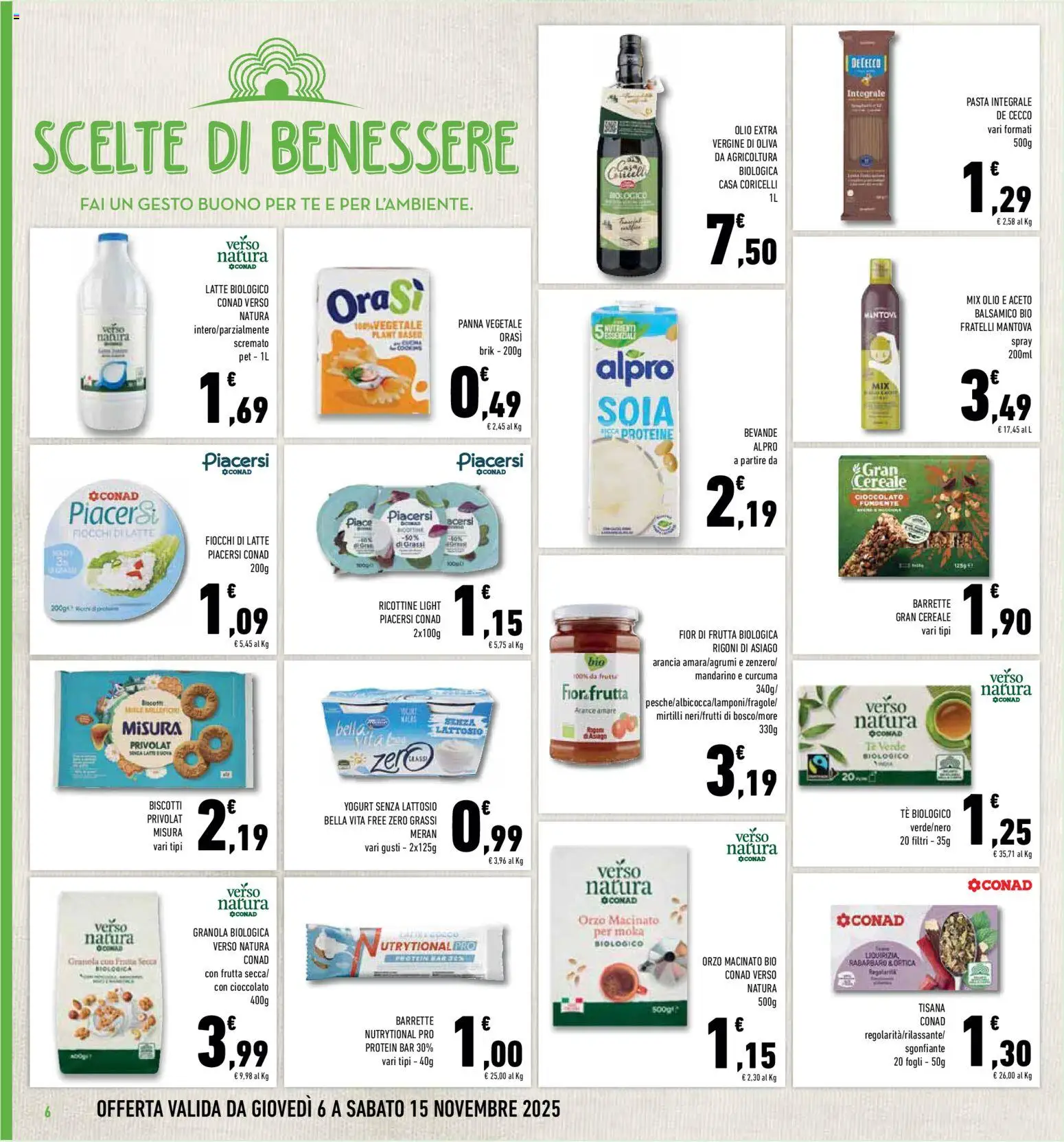 Volantino Conad del 06.11.2025 | Pagina: 6