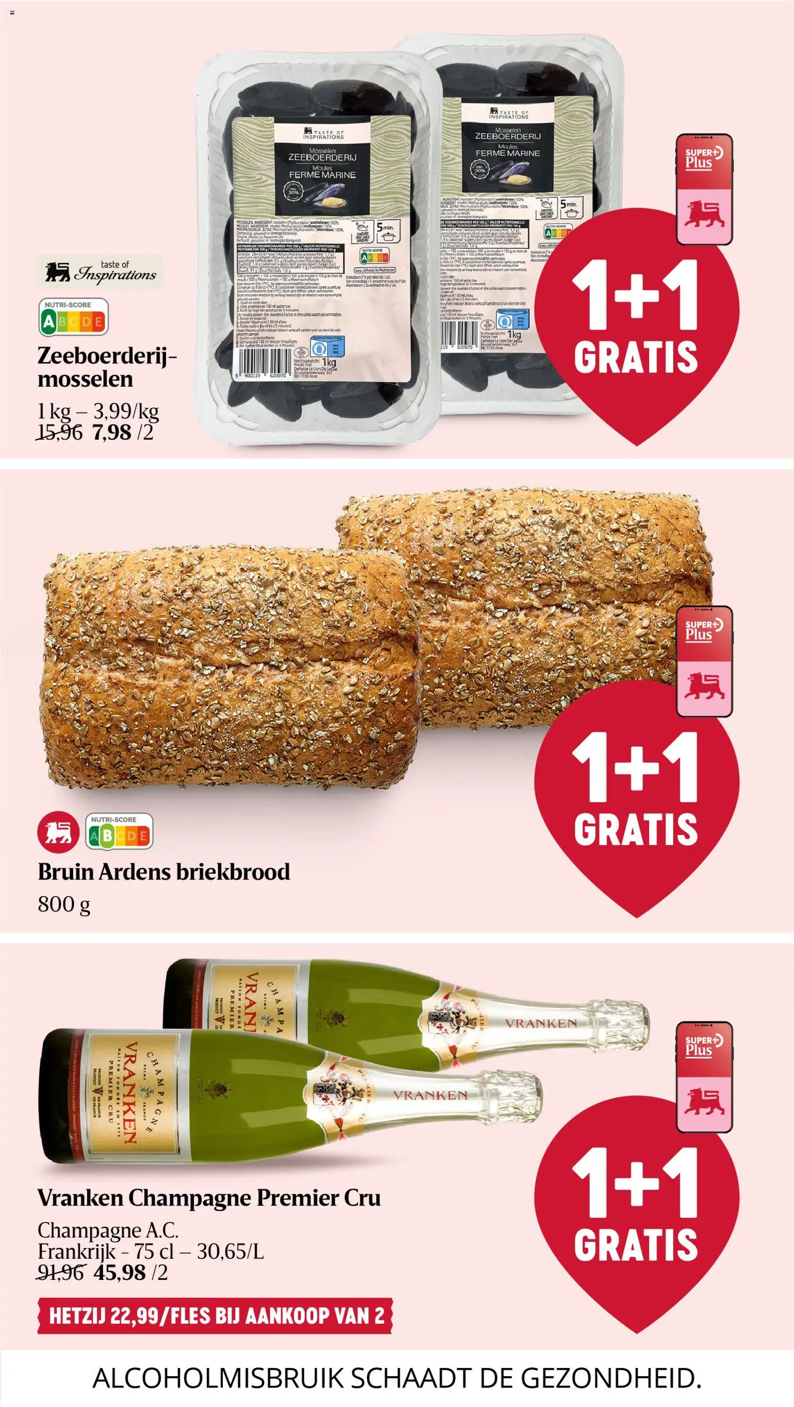 {H1} | Pagina: 4 | Producten: Mosselen, Groenten, Mes