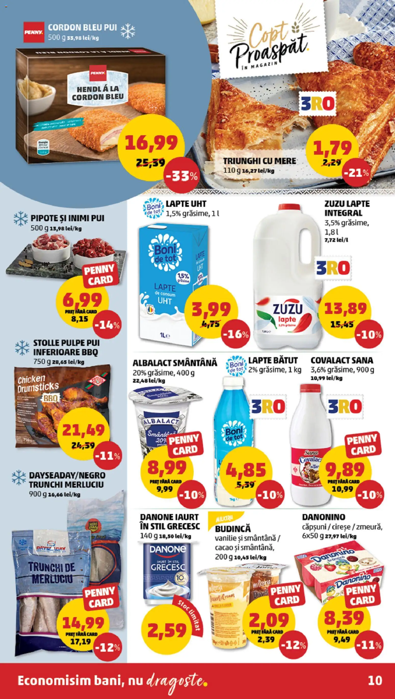Noul catalog PENNY – valabil de la 10.12.2025 | Pagină: 10 | Produse: Iaurt, Căpșuni, Smântână, Cireșe