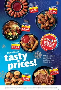 Preview of Aldi - Weekly offers UK Specialbuys valid from 11.12.2025 | Page: 29 | Products: Sauce, Ostyalap, Darált marhahús