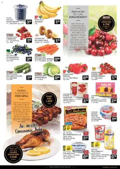 Edeka Zurheide Prospekt 	 - gültig ab dem 28.07.2025 | Seite: 5 | Produkte: Hahnchen, Philadelphia, Heidelbeeren, Exquisa