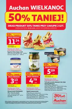 Pogląd oferty "Auchan gazetka - Wielkanoc 50% Taniej" - ważna od 31.03.2026