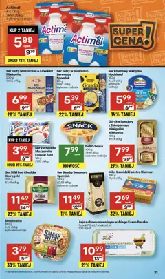 Pogląd oferty "Delikatesy Centrum Gazetka" - ważna od 16.10.2025 | Strona: 32 | Produkty: Ser żółty, Ser, Zapiekanki, Jaja