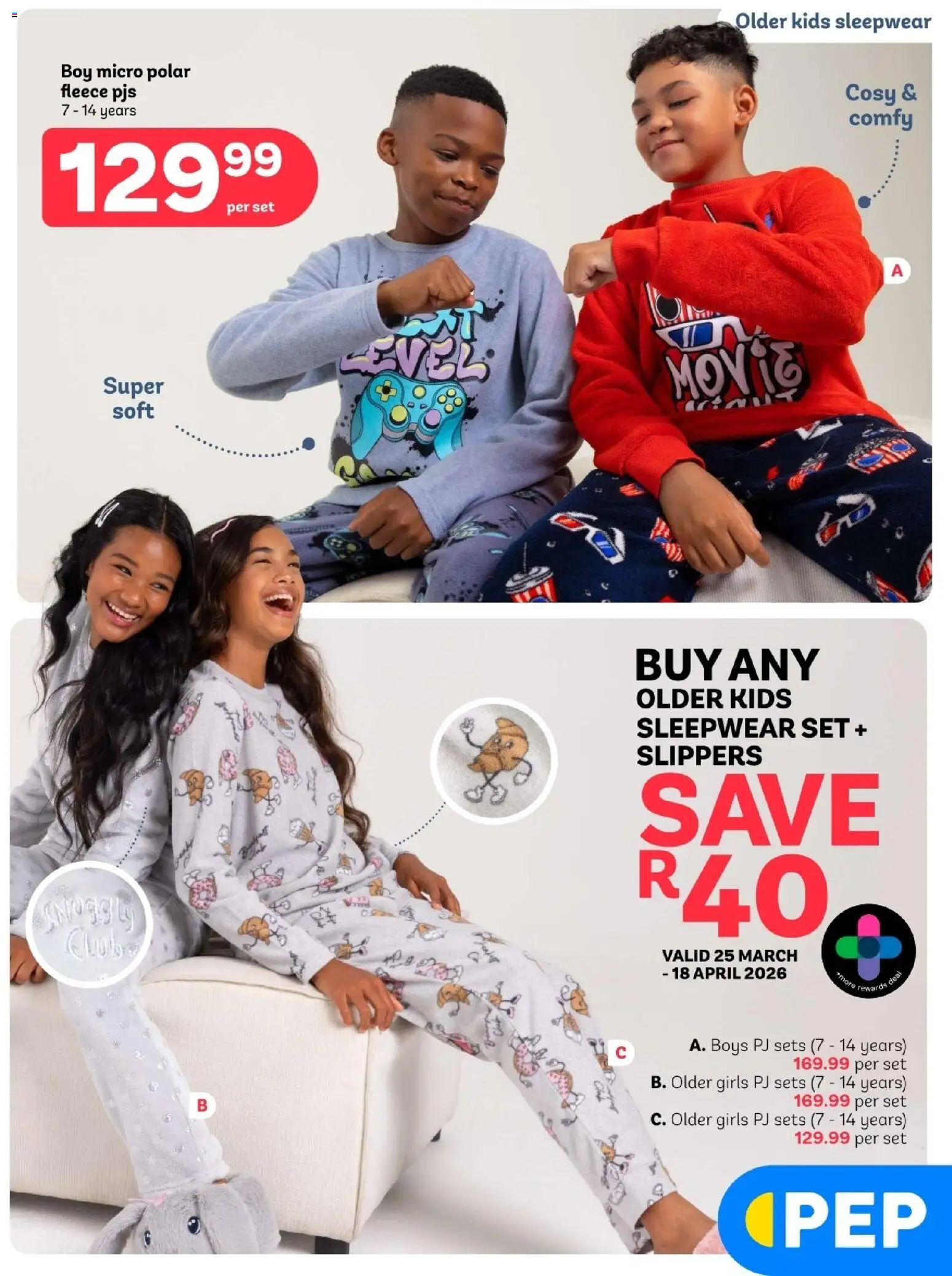 New PEP Stores catalogue – valid from 25.03.2026 | Page: 8 | Products: Slippers