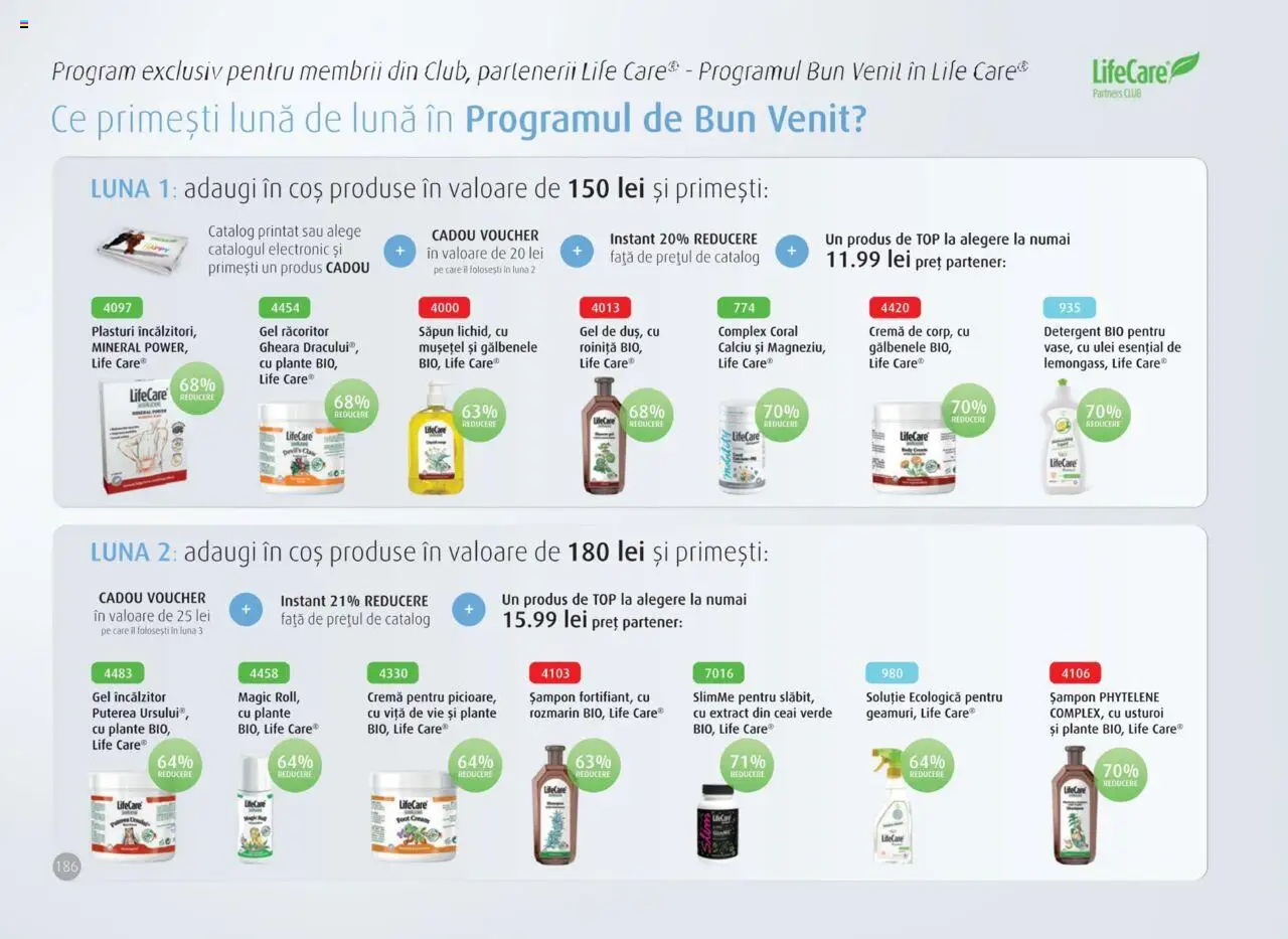 Life Care catalog - Aprilie/Octombrie – valabil de la 01.04.2025 | Pagină: 188 | Produse: Şerit ödül, Top, Cremă, Ulei