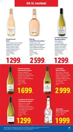 Lidl akciós ujság - amely érvényes a következő dátumtól: 11.09.2025 | Oldal: 65 | Termékek: Körte, Akácméz