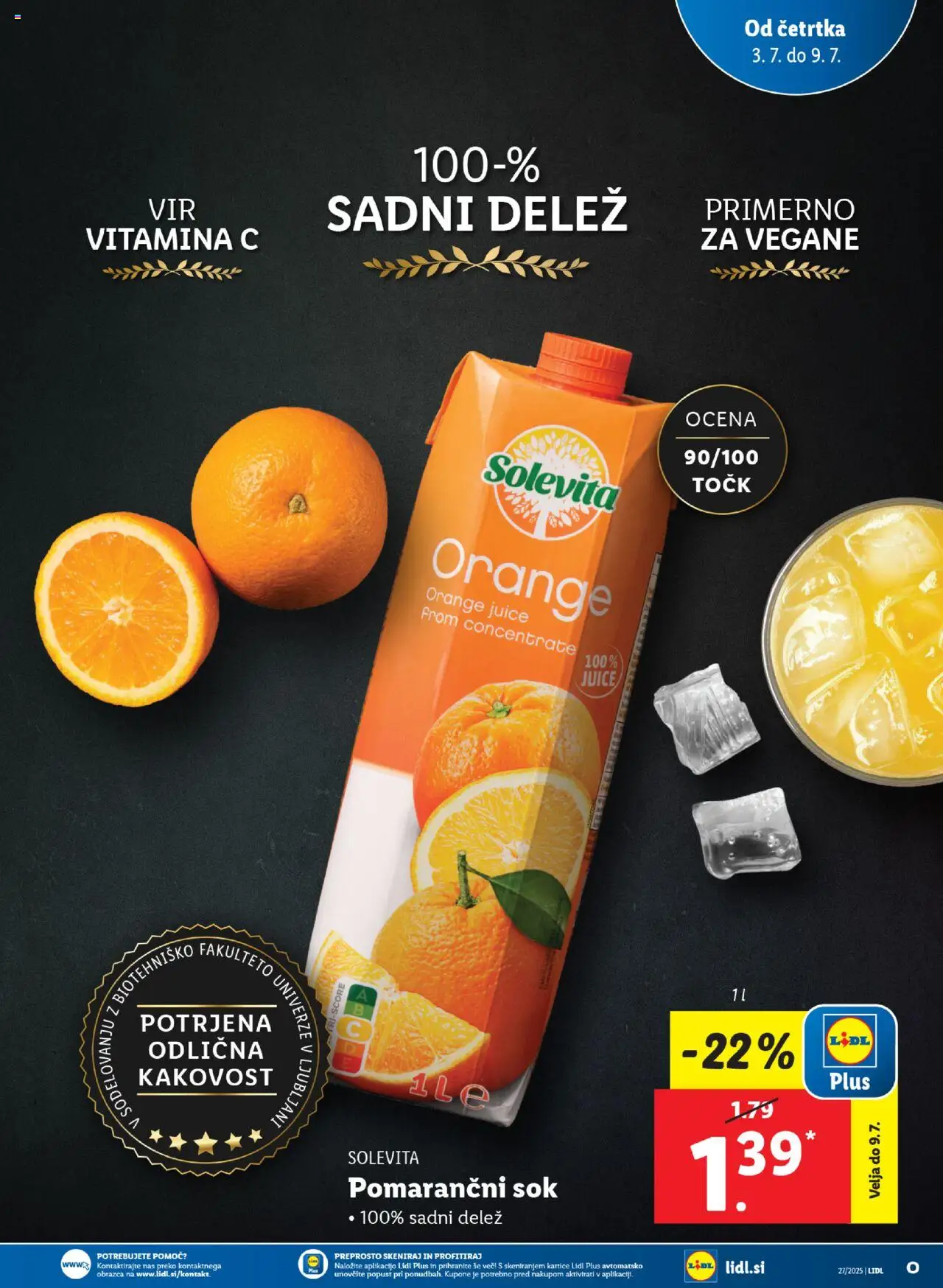 Lidl - Maribor │ velja od 03.07.2025 | Stran: 13 | Izdelki: Sok