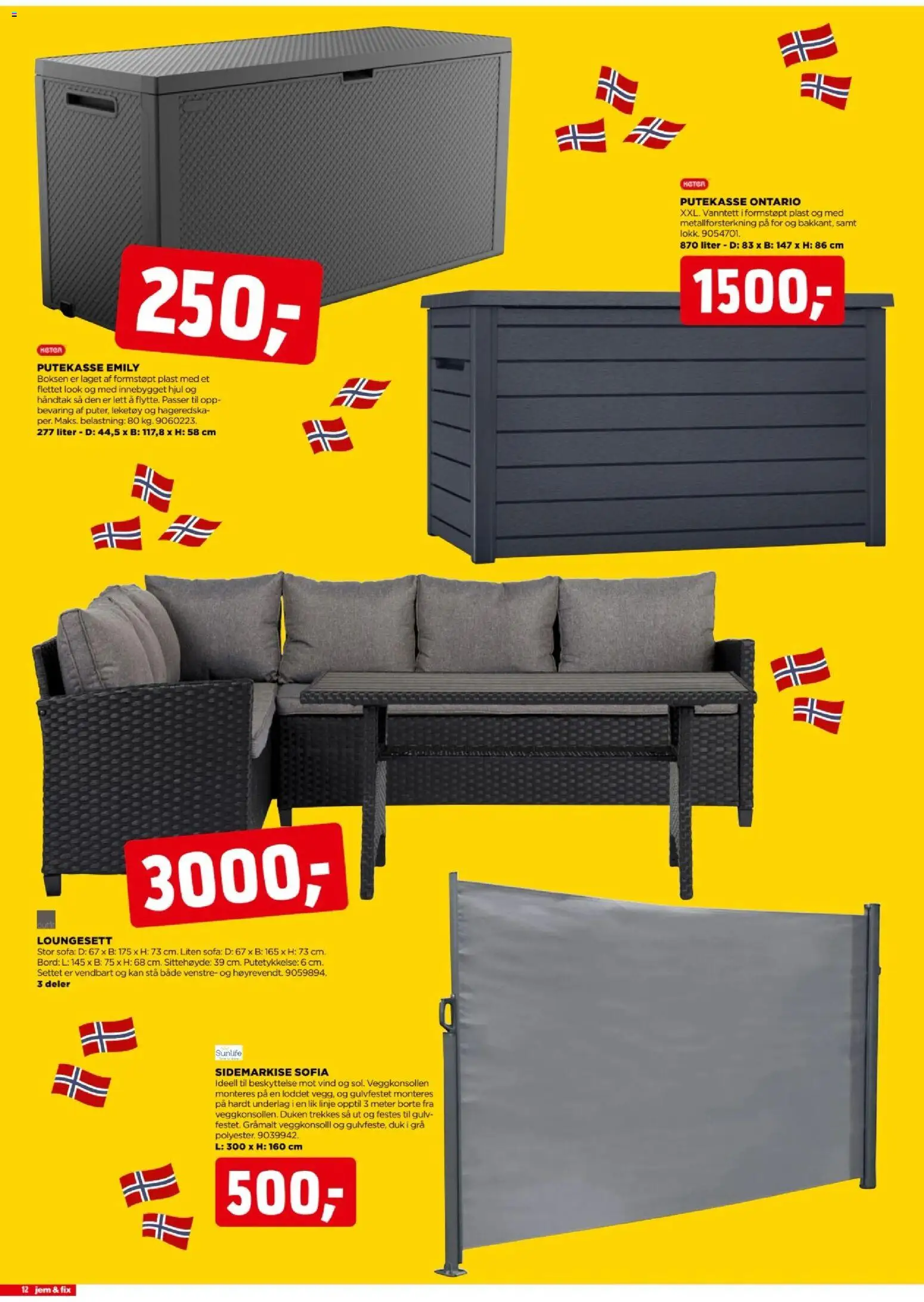 {H1} | Side: 12 | Produkter: Sofa, Bord, Håndtak