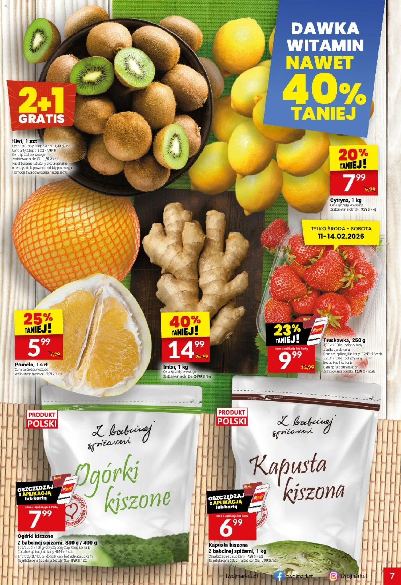 Twój Market Gazetka od 11.02.2026 | Strona: 7
