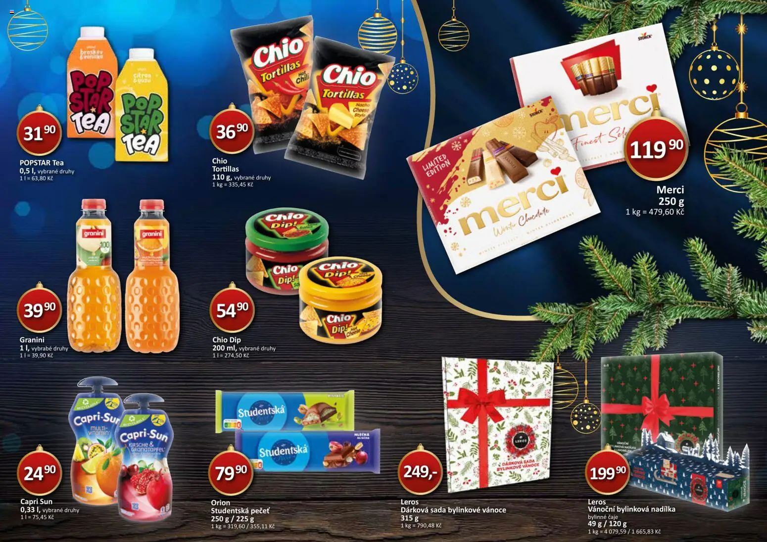 Coop leták - Delikates Vánoce od 12.11.2025 | Strana: 5 | Produkty: Studentská pečeť, Citron, Capri Sun, Granini