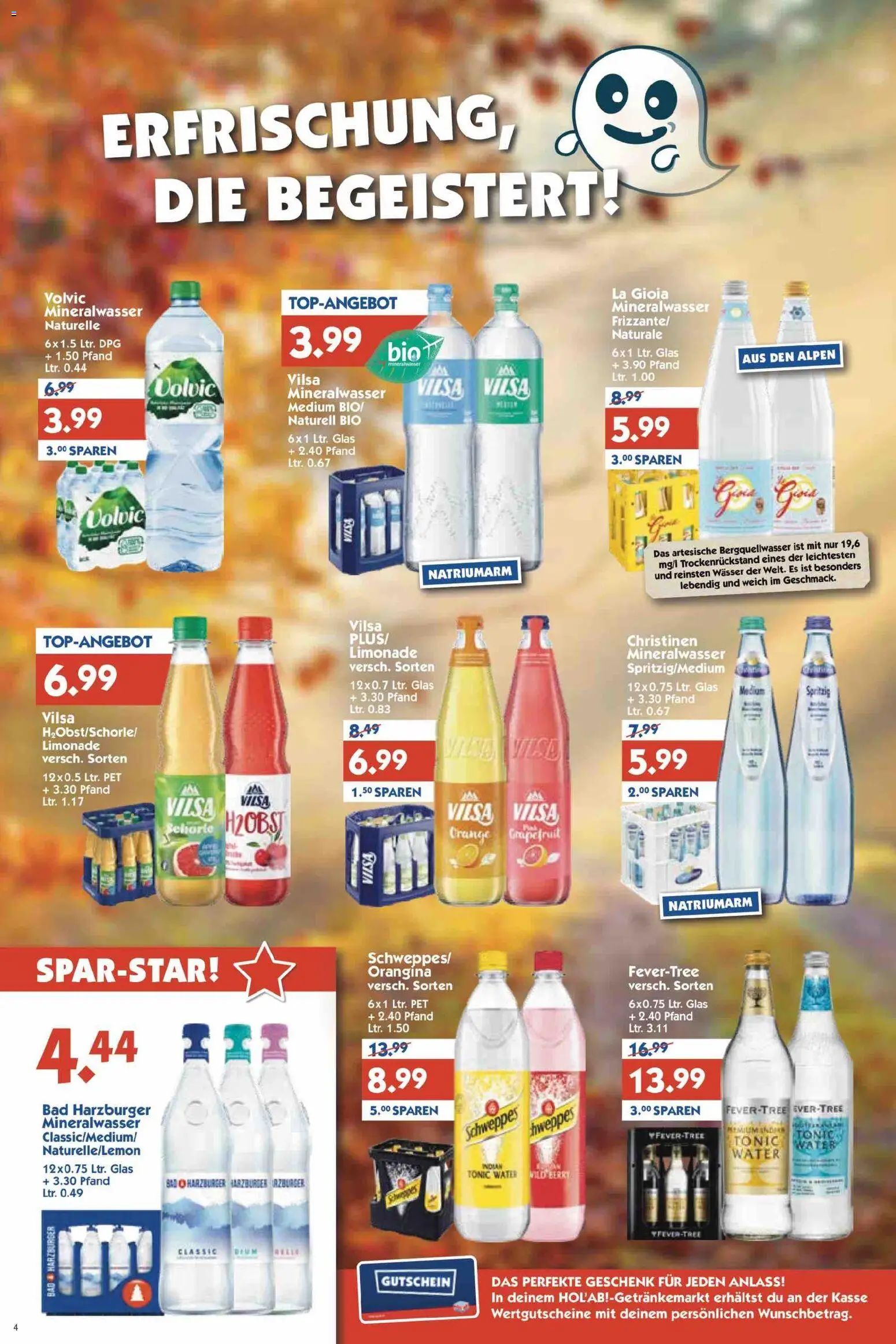 HOL’AB! Prospekt – gültig ab 27.10.2025 | Seite: 4 | Produkte: Bad, Limonade, Grapefruit, Wasser