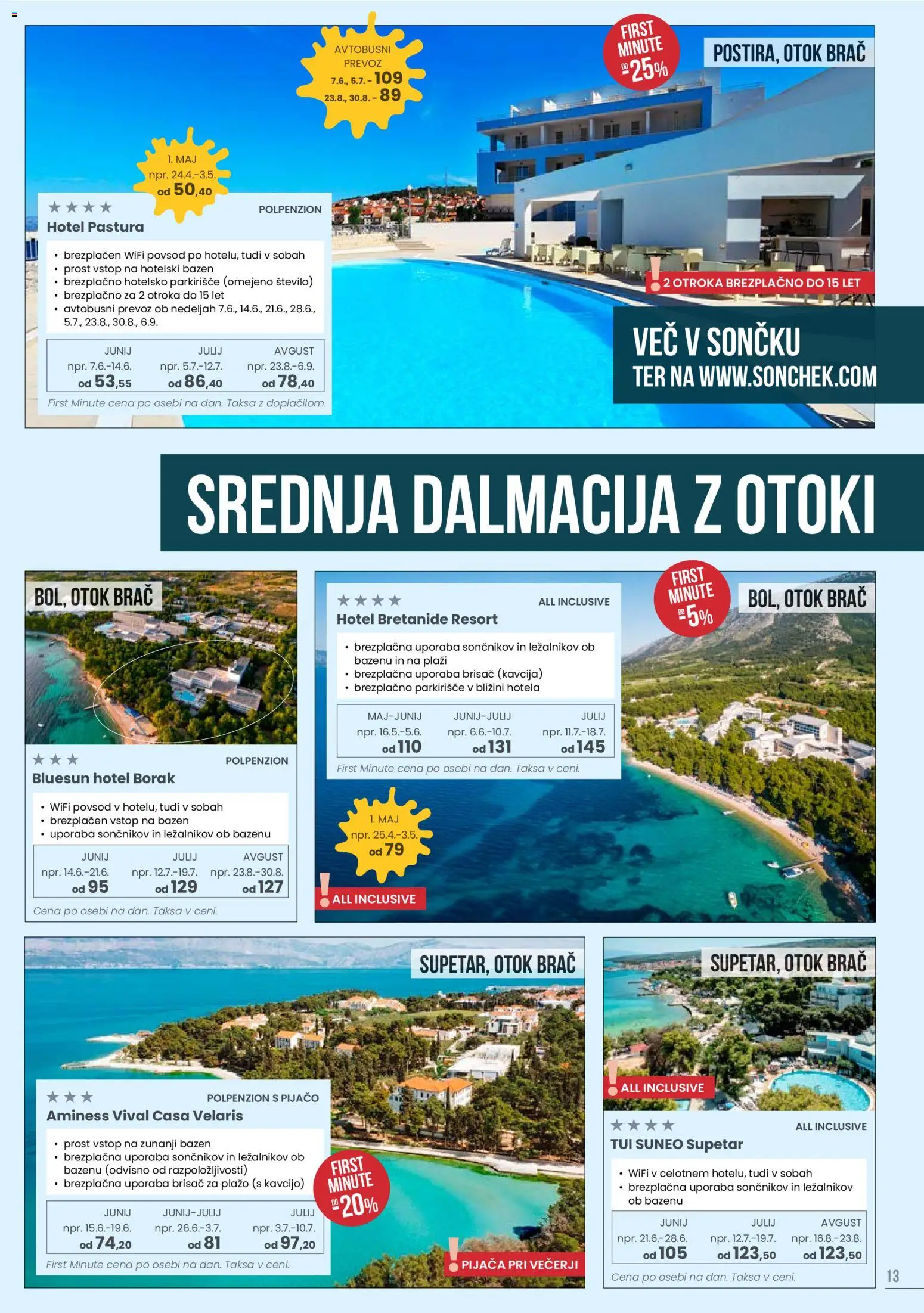 Novi Sonček katalog ponudbe – veljaven od 19.11.2025 | Stran: 13 | Izdelki: Bazen