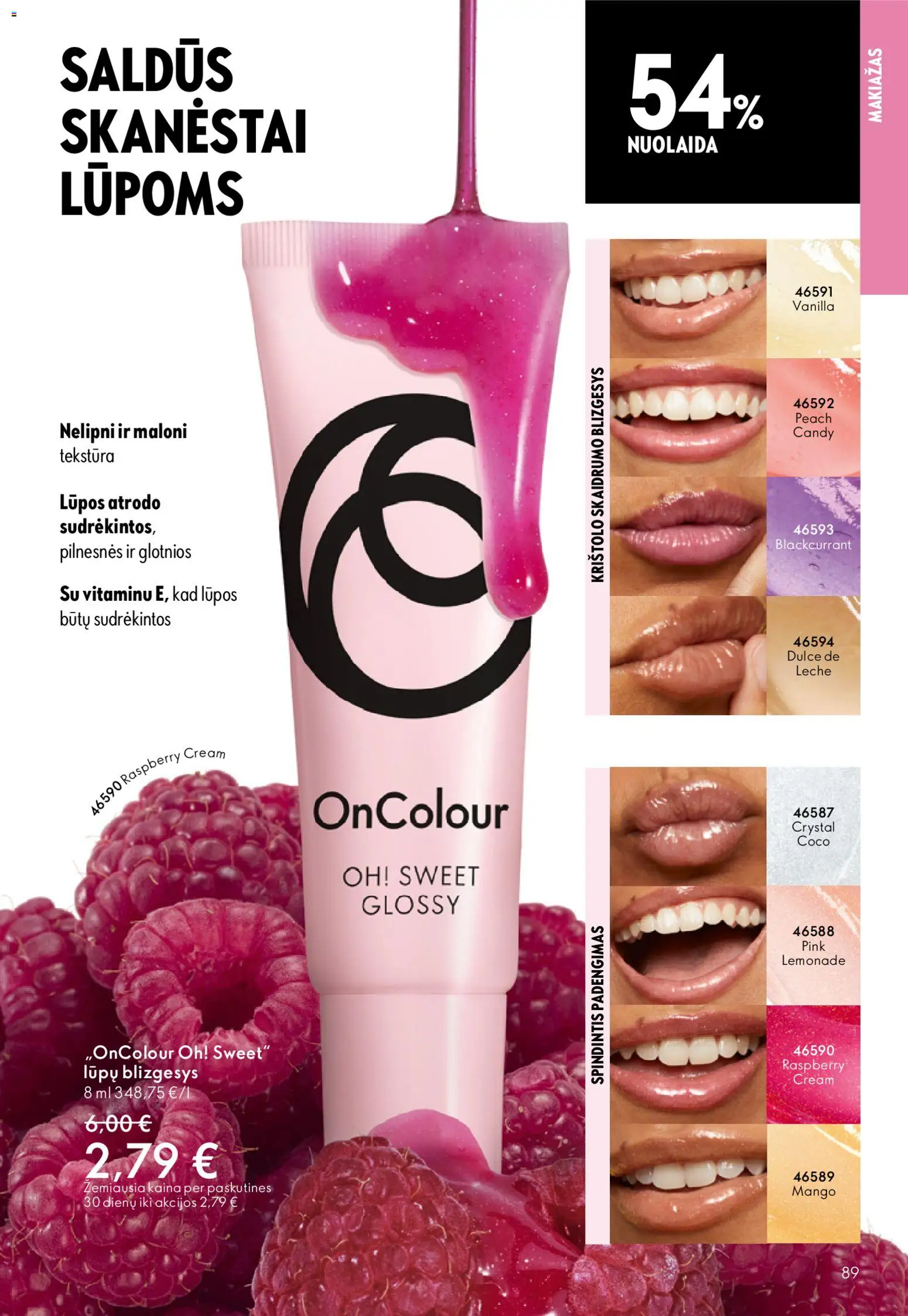 Oriflame akcijos nuo 19.11.2025 | Puslapis: 89 | Prekių: Makiažas