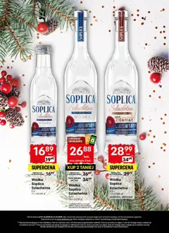 Pogląd oferty "Delikatesy Centrum Gazetka - DeliBarek" - ważna od 11.12.2025 | Strona: 15 | Produkty: Soplica wódka, Delikatesy, Wódka