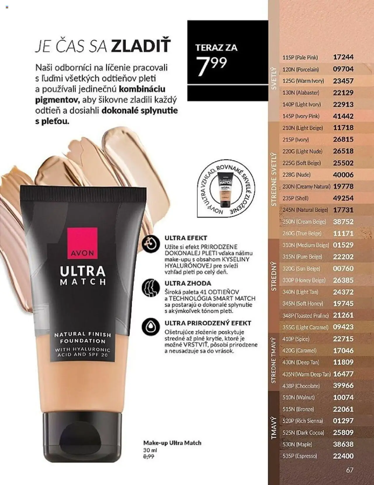 Nové Avon akcie – leták je platný od 01.10.2025 | Strana: 67