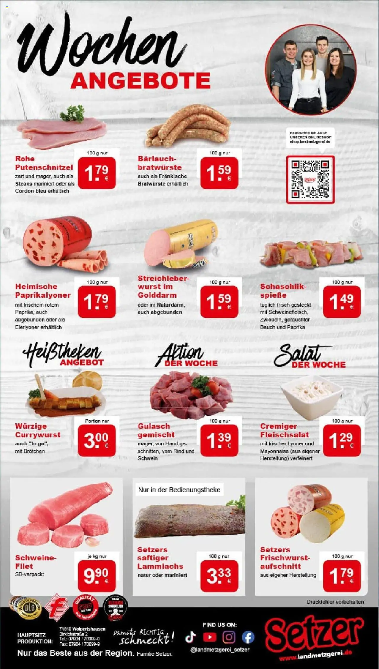 Rewe prospekt Lorch	 - gültig ab dem 06.07.2025 | Seite: 8 | Produkte: Mayonnaise, Gulasch, Wurst, Salat