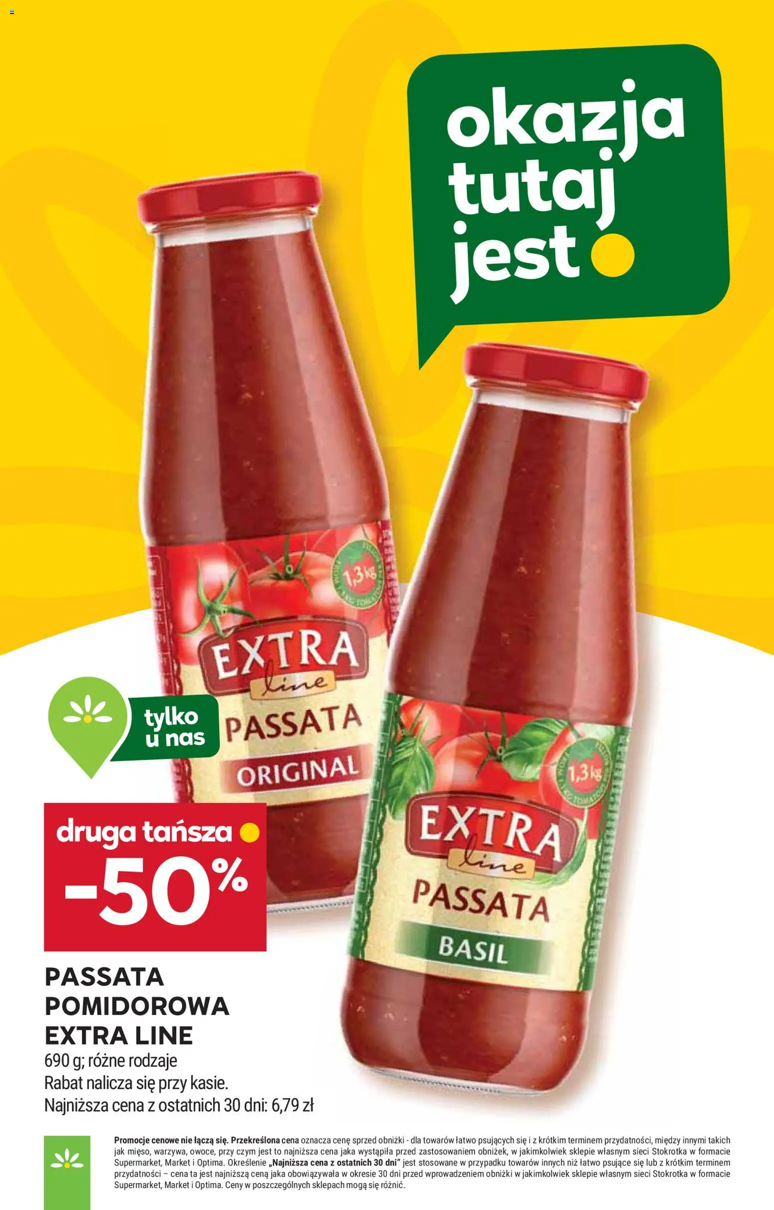 Stokrotka gazetka od 05.03.2026 | Strona: 39 | Produkty: Stokrotka, Passata pomidorowa