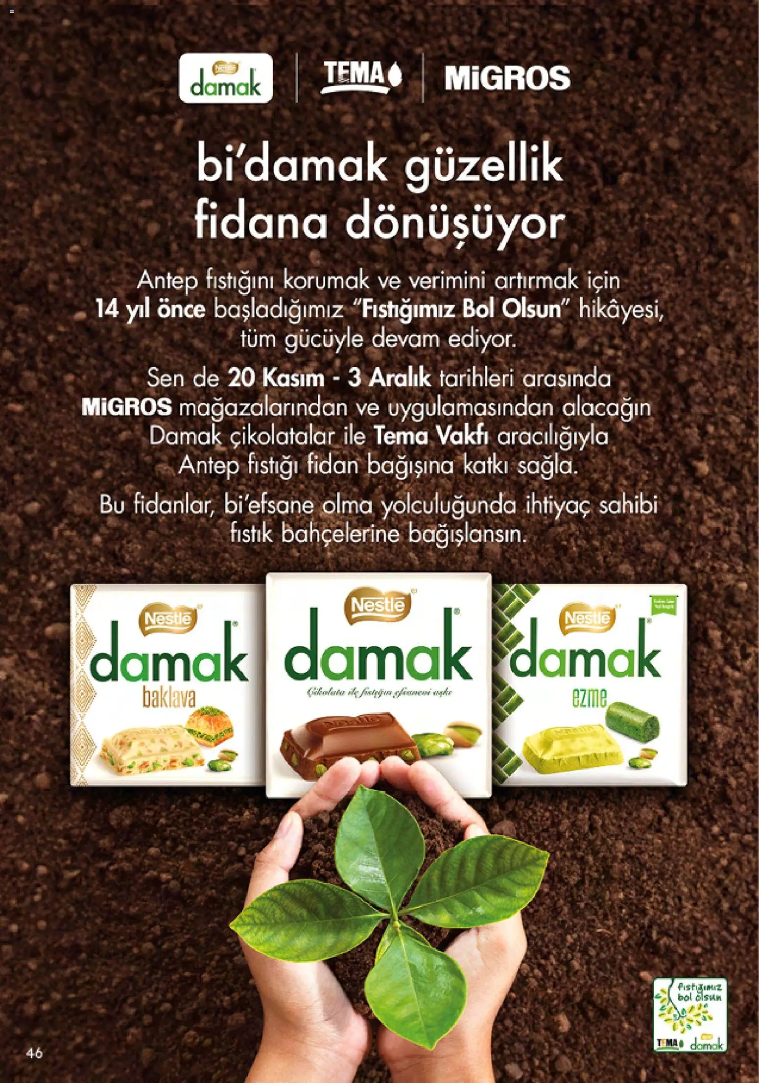 Migros Black Friday - 20.11.2025 tarihinden itibaren geçerlidir | Sayfa: 46 | Ürünler: Fıstık