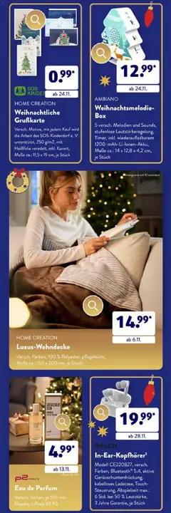 Aldi Süd Weihnachtsbroschüre November 2025 ab 01.11.2025 gültig | Seite: 11