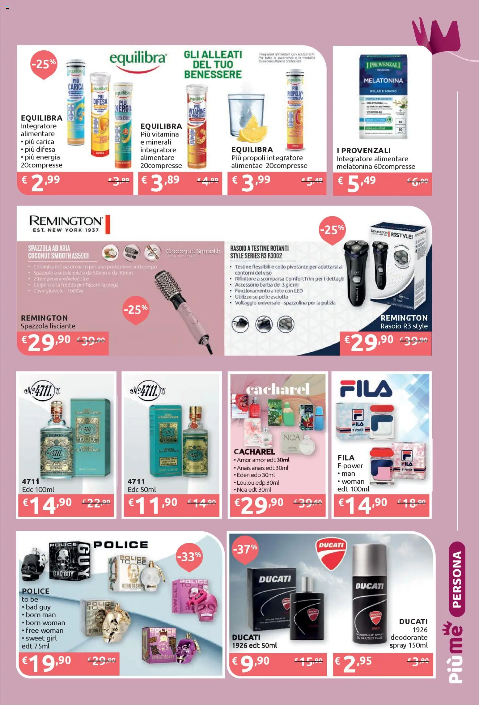 Volantino IperSoap del 16.02.2026 | Pagina: 21 | Prodotti: Spazzola, Deodorante, Cavo, Integratore alimentare