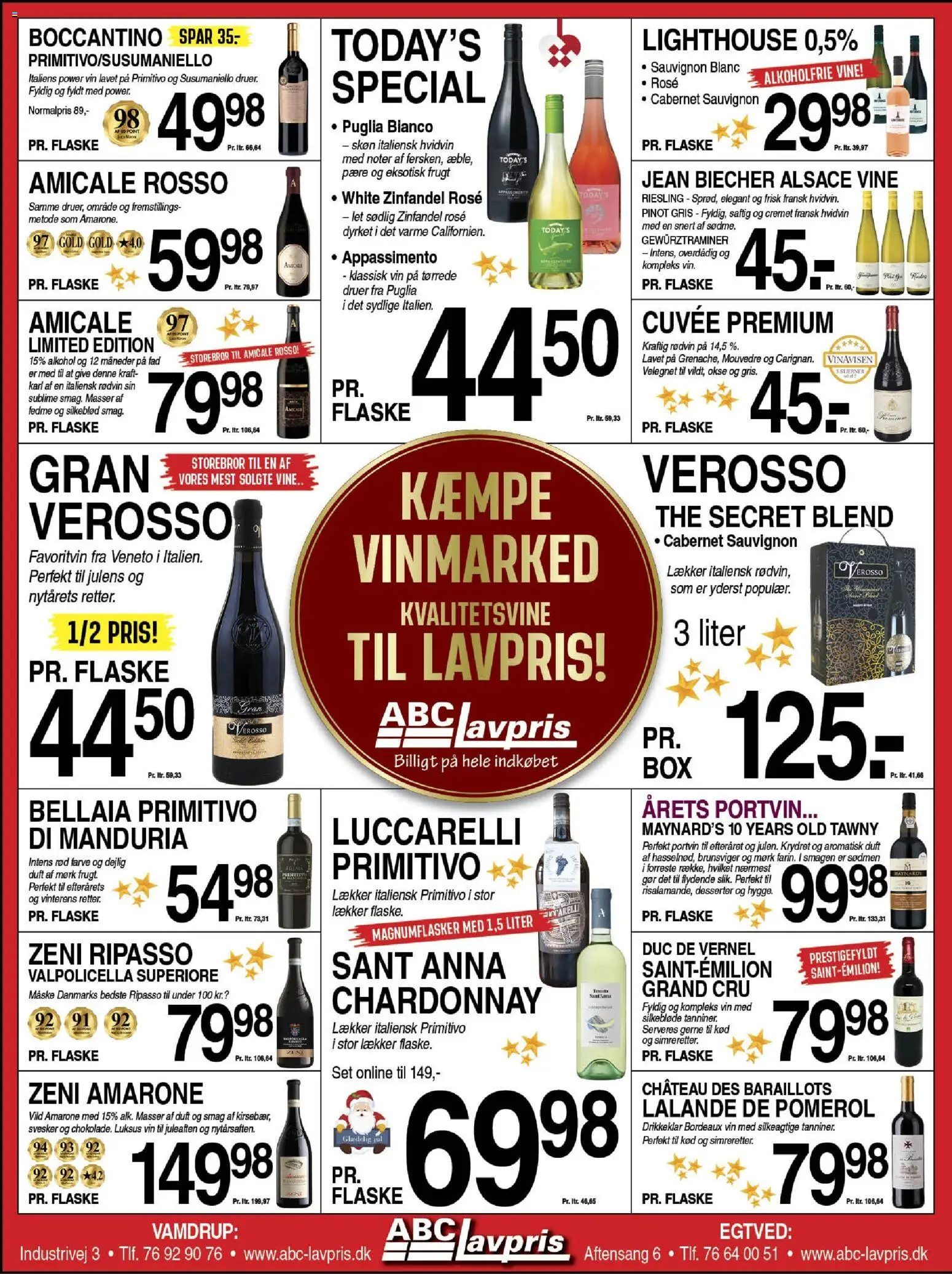 Abc Lavpris tilbudsavis – gyldig fra 10.12.2025 | Side: 2 | Produkter: Duft, Vin, Svesker, Søm