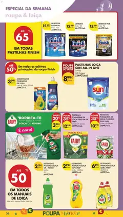 Pré-visualização DETERGENTE MANUAL P/LOIÇA CIF + PODER, Limão 1lt válido de 27.01.2026 | Página: 38