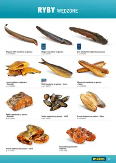 Pogląd oferty "Makro Gazetka - Ultra fresh" - ważna od 01.03.2026 | Strona: 83 | Produkty: Śledź, Krewetki, Morszczuk, Ryby