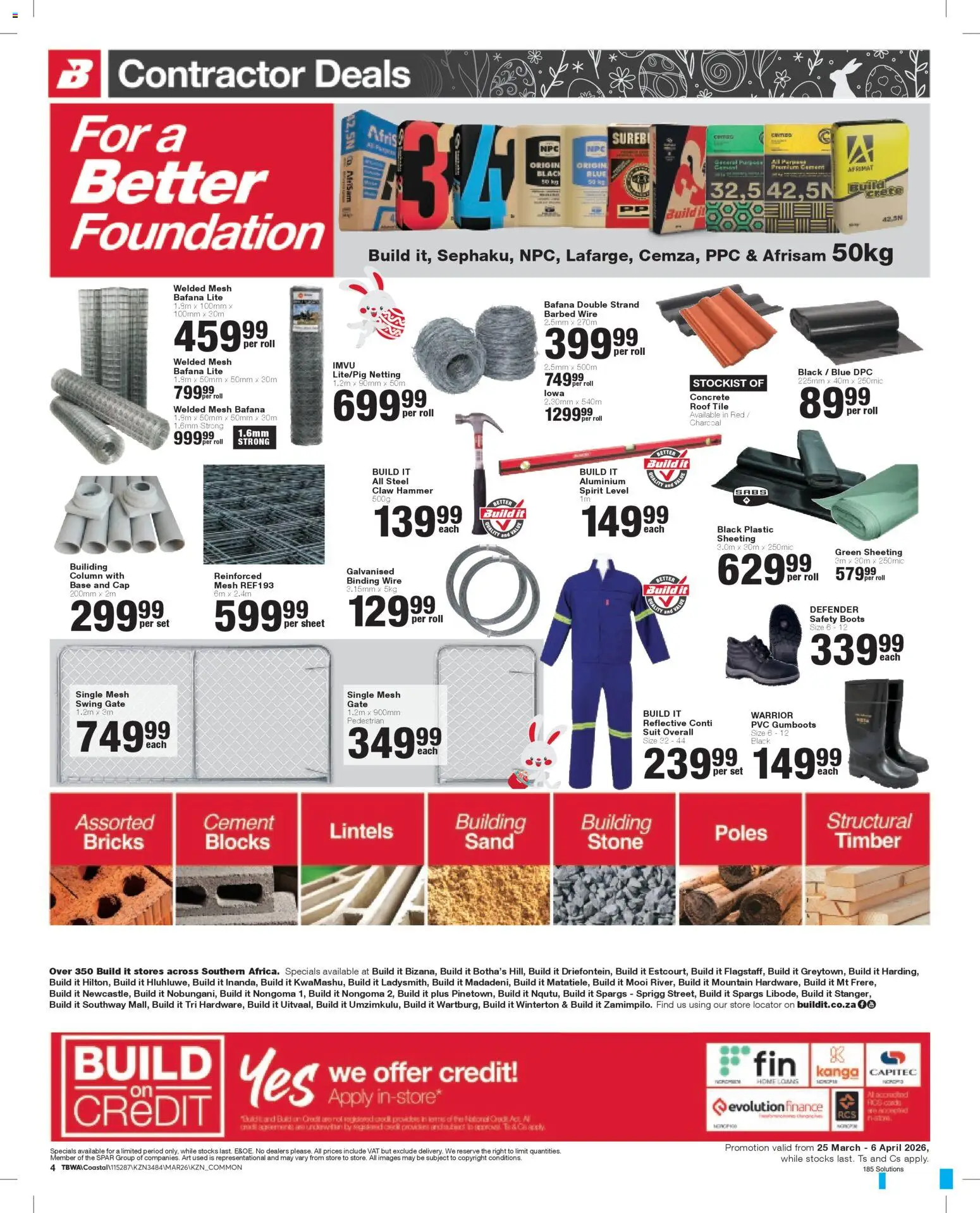 New Build It catalogue – valid from 25.03.2026 | Page: 4