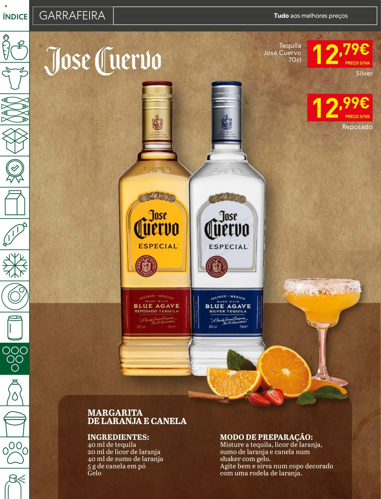 Recheio folheto │ válido de 06.01.2026 | Página: 34 | Produtos: Pó, Canela, Sumo, Tequila