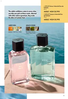 Offer preview "Oriflame Catalogue" | Page: 13 | Products: Zápich, Eau de toilette