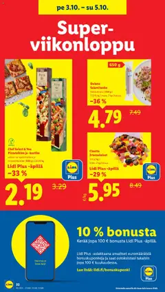 Lidl-mainoslehti voimassa 02.10.2025 alkaen | Sivu: 40
